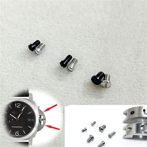 panerai bracelet screws|panerai replacement parts.